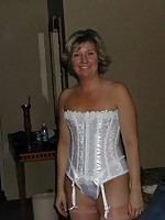 short haired brunette milf